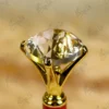 Red Nikkah signature pen customized with a silver mirror acrylic nameplate