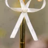 Close up of the golden metal body joints showing twist action details