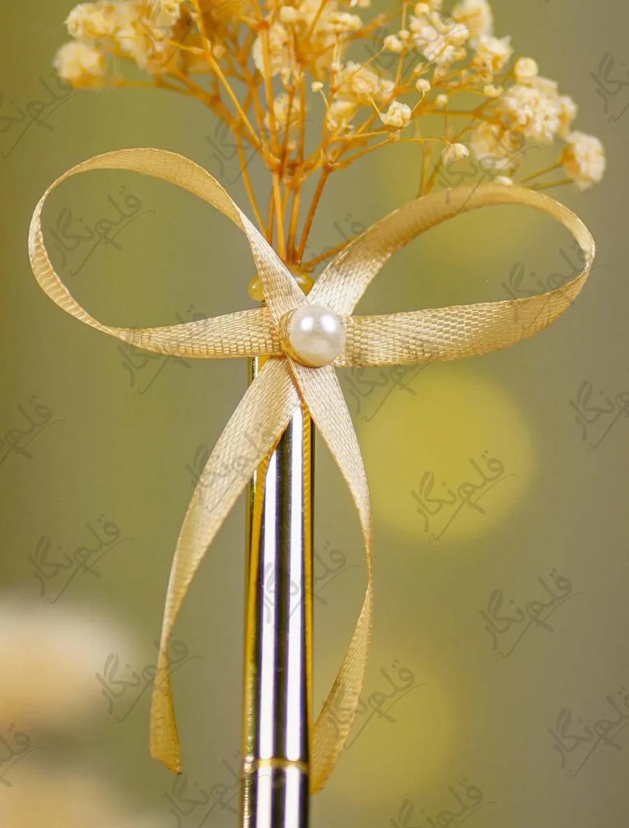 Detailed shot of the dried gypsophila flower stems at the top of the pen