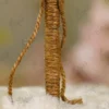 Dried Purple Flower Jute Pen