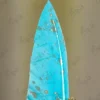 Front view of the complete Turquoise Wing Steampunk Nikkah Pen