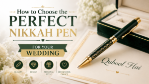 how to choose a nikkah pen